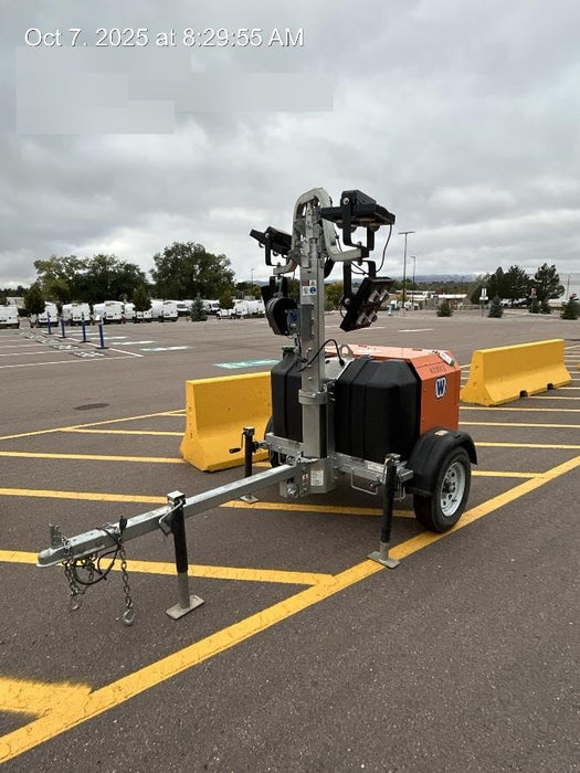 2024 Wanco WLTT-4MM4K Diesel, Deep Sea Controller, Shore Power Plug, Auto Start, (4) 350W LED Floodlights, 4kW Generator, 60 Gal Fuel Tank, 2" Ball, T3