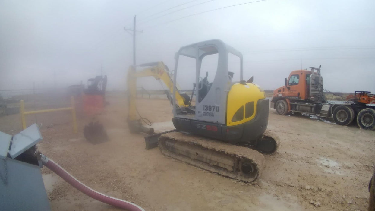 2018 Wacker Neuson EZ53 EZ53 12K Track Excavator, TRK,LGD,CNPY,PC, TRK,LGD,CNPY,PC, Manual QC, Hydraulic Thumb, Buckets: 24" , 18"