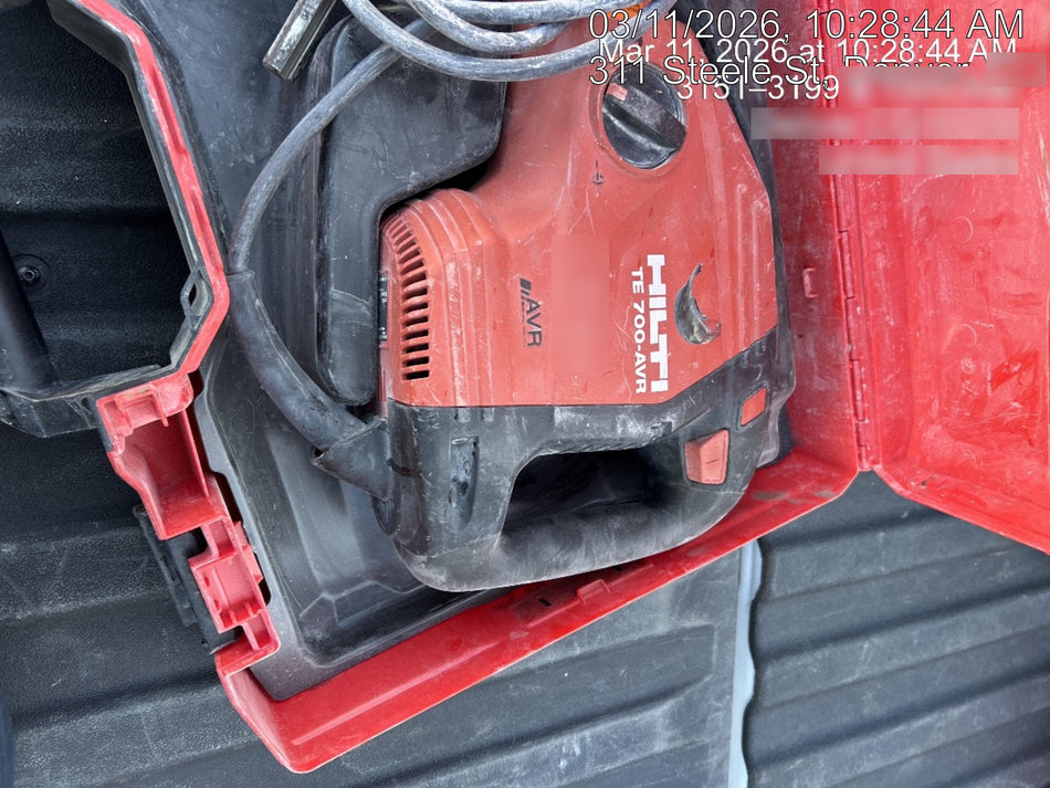 2023 HILTI TE 700-AVR