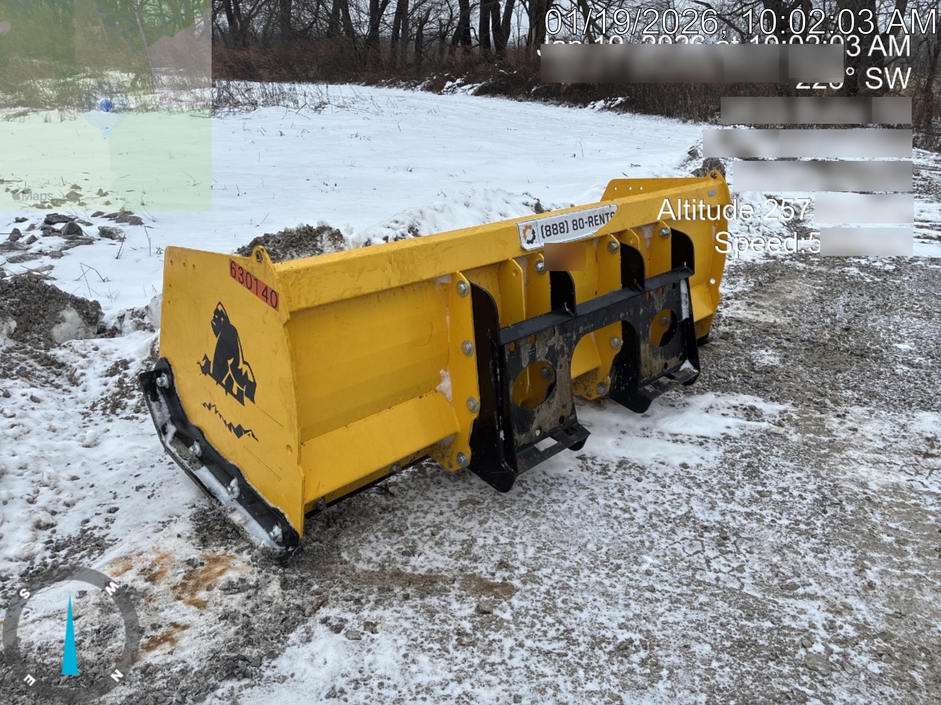 2025 ZM INDUSTRIES 8' Snow Pusher - ZM