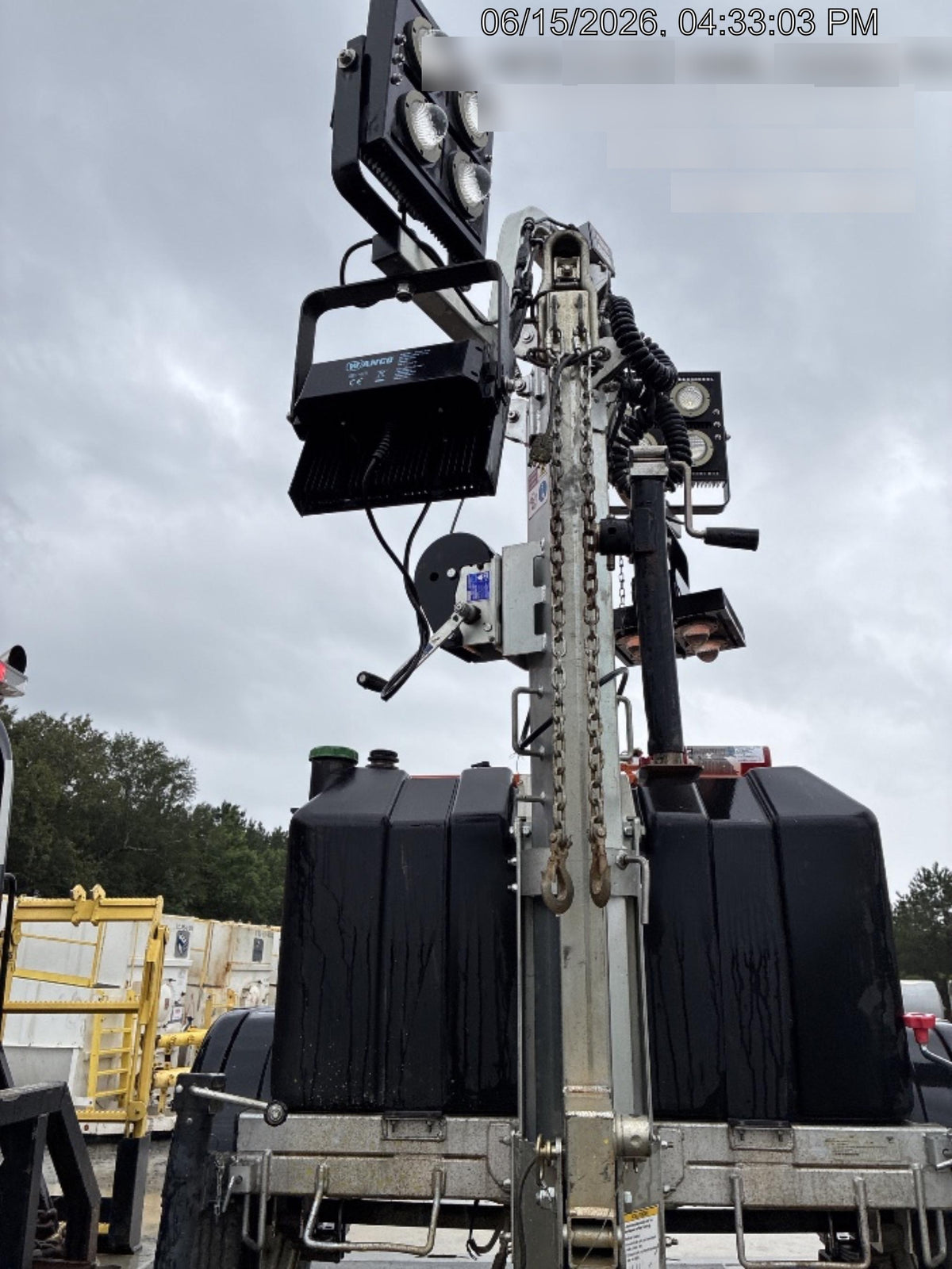 2023 Wanco WLTT-4MM4K Diesel, Deep Sea Controller, Shore Power Plug, Auto Start, (4) 350W LED Floodlights, 4kW Generator, 60 Gal Fuel Tank, 2" Ball, T3