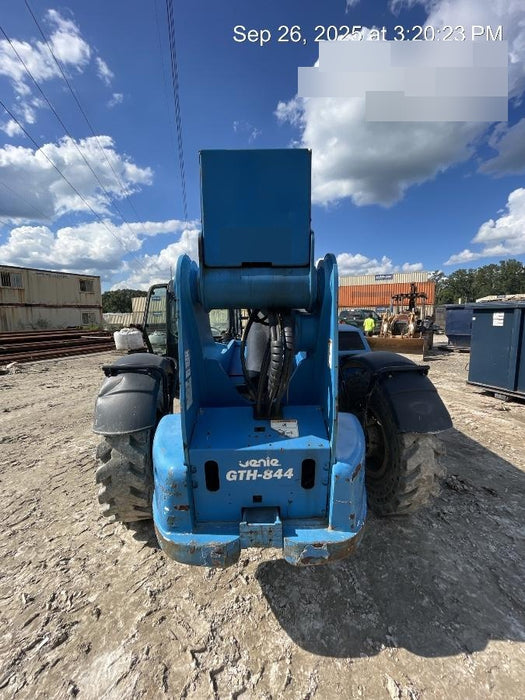2019 Genie GTH-844 Genie GTH-844 w/Enclosed Cab w/HVAC, Work Lights, Solid Tires, Beacon, 60" Carriage and Forks