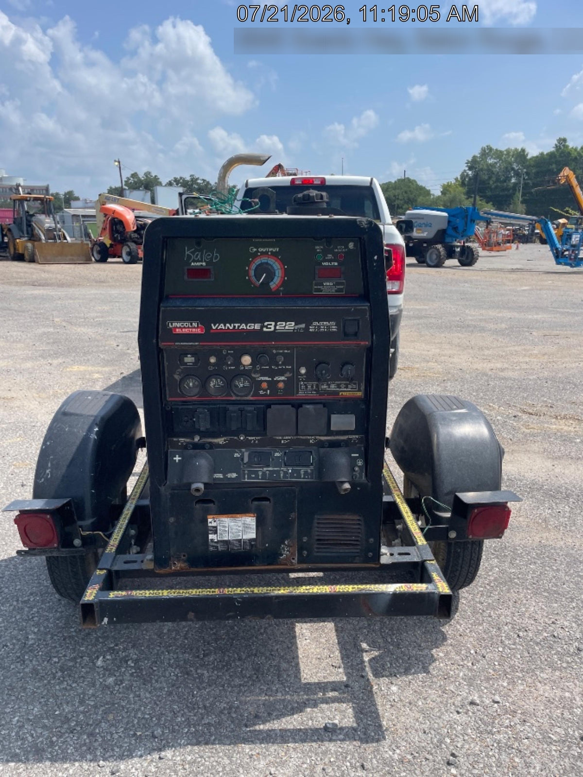 2021 Lincoln Electric Vantage 322 Ready Pak 3
