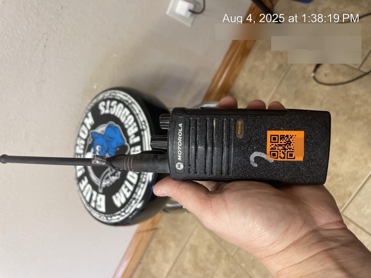 2020 MOTOROLA RDU4100