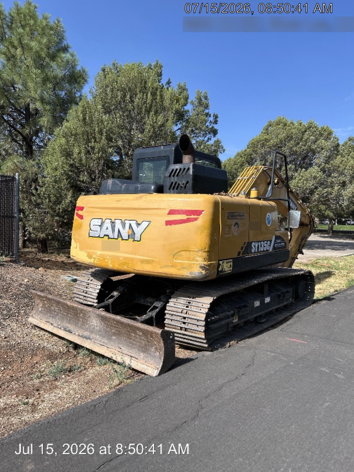 2018 SANY SY135C