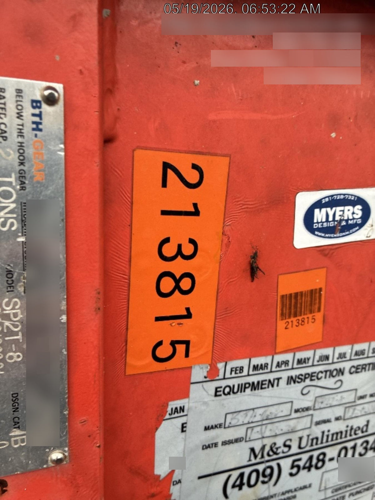2022 MYERS MSP2T