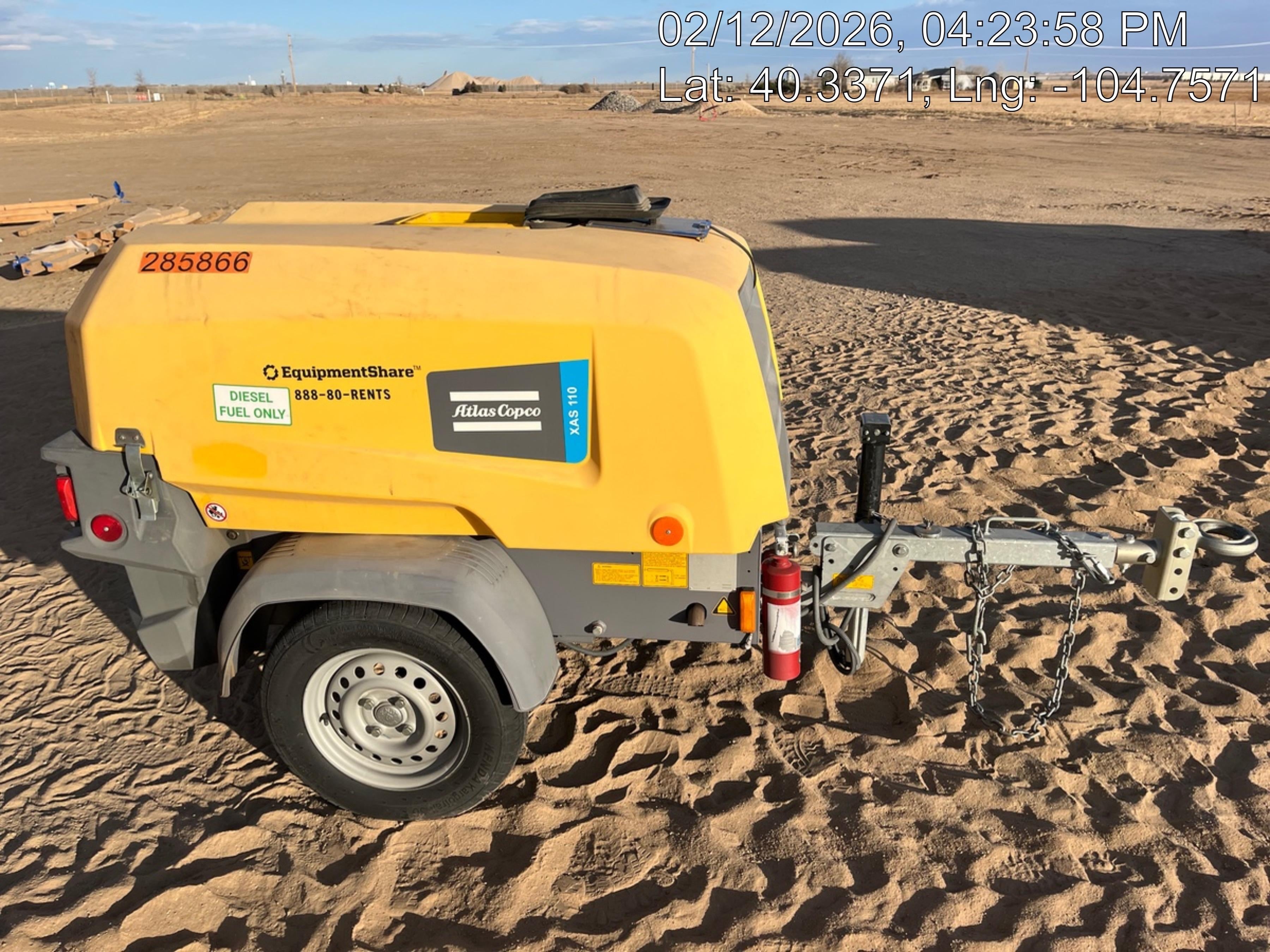 2022 ATLAS COPCO XAS 110