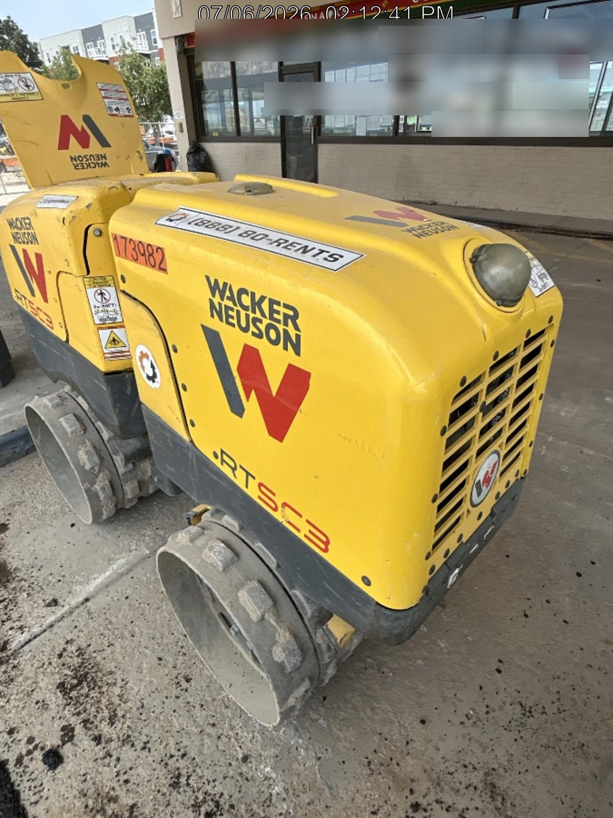 2021 WACKER NEUSON RTLx-SC3