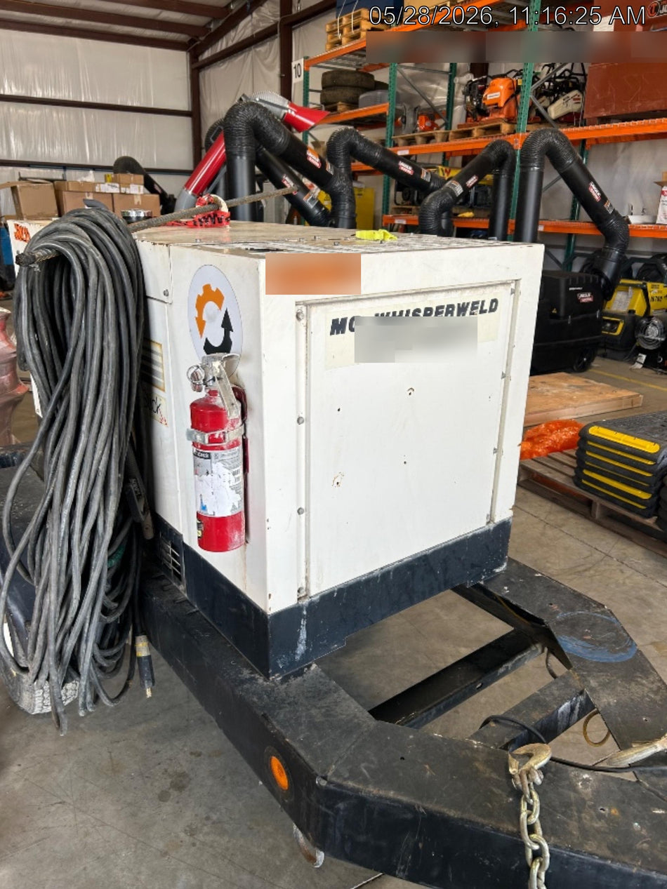 2019 Multiquip DLW400ESA4 Dual Pack, Trailer Mounted