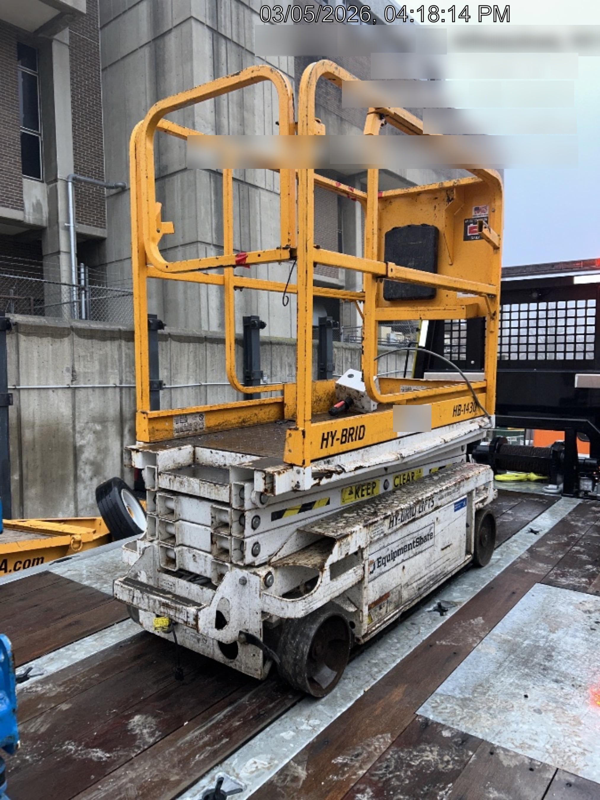 2017 CUSTOM EQUIPMENT HB-1430