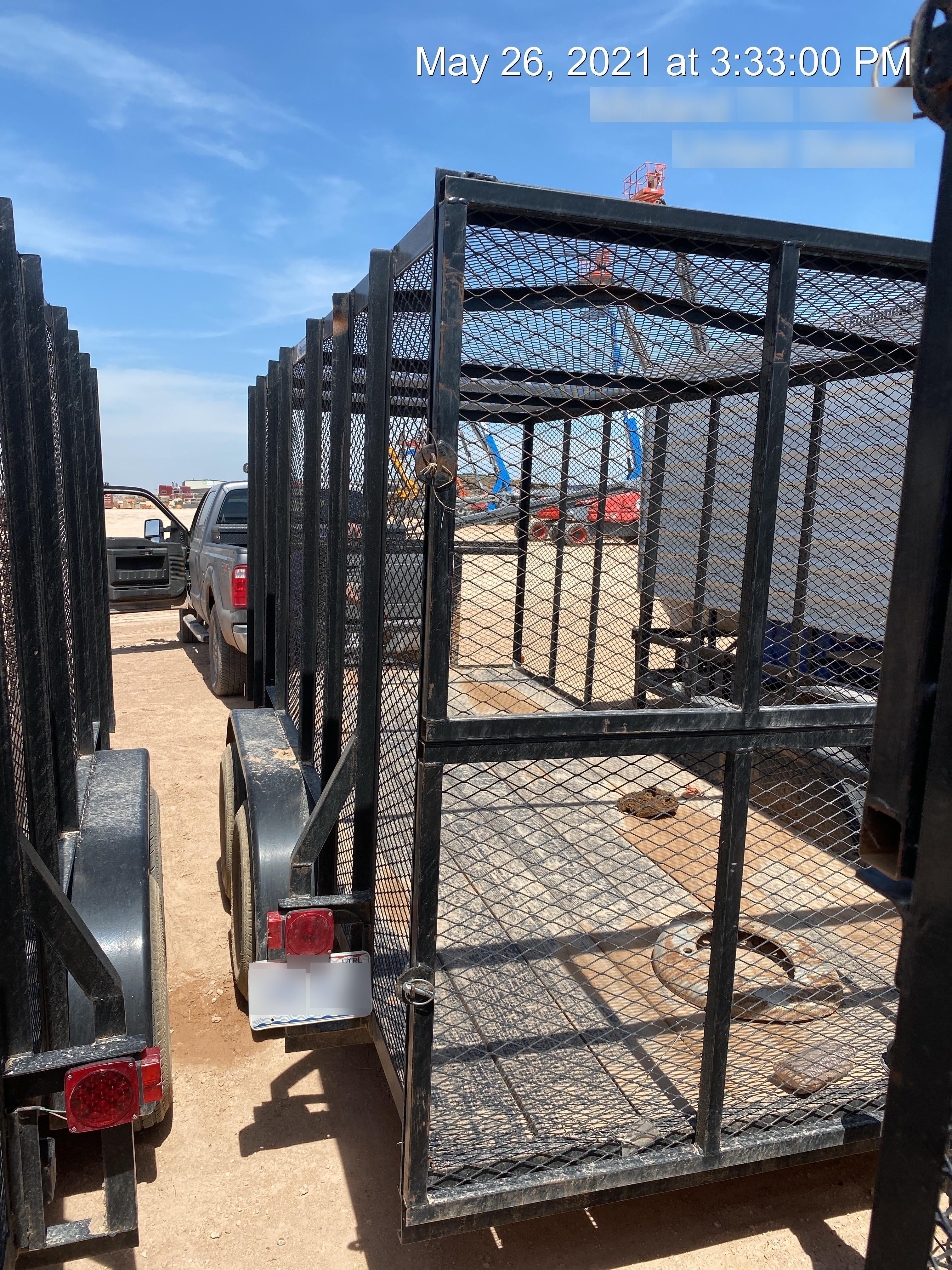 2019 CENTEX Trash Trailer