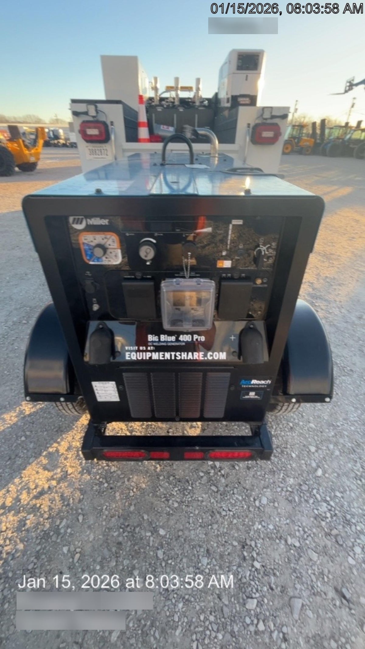2025 MILLER ELECTRIC BIG BLUE 400