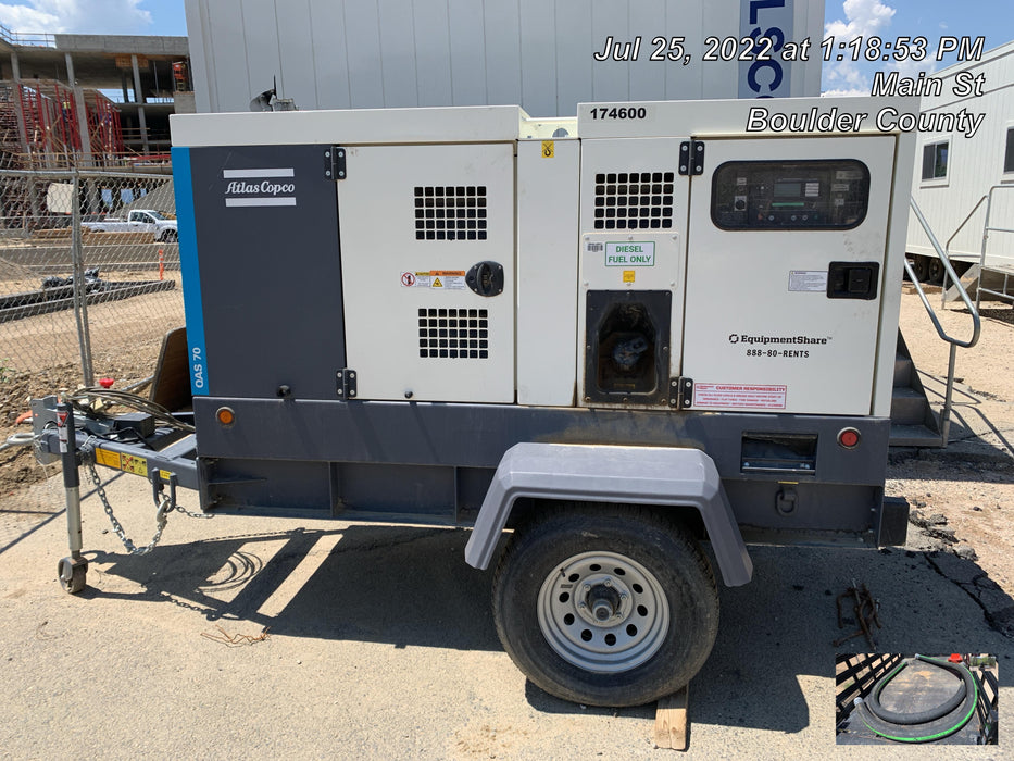 2021 ATLAS COPCO QAS 70