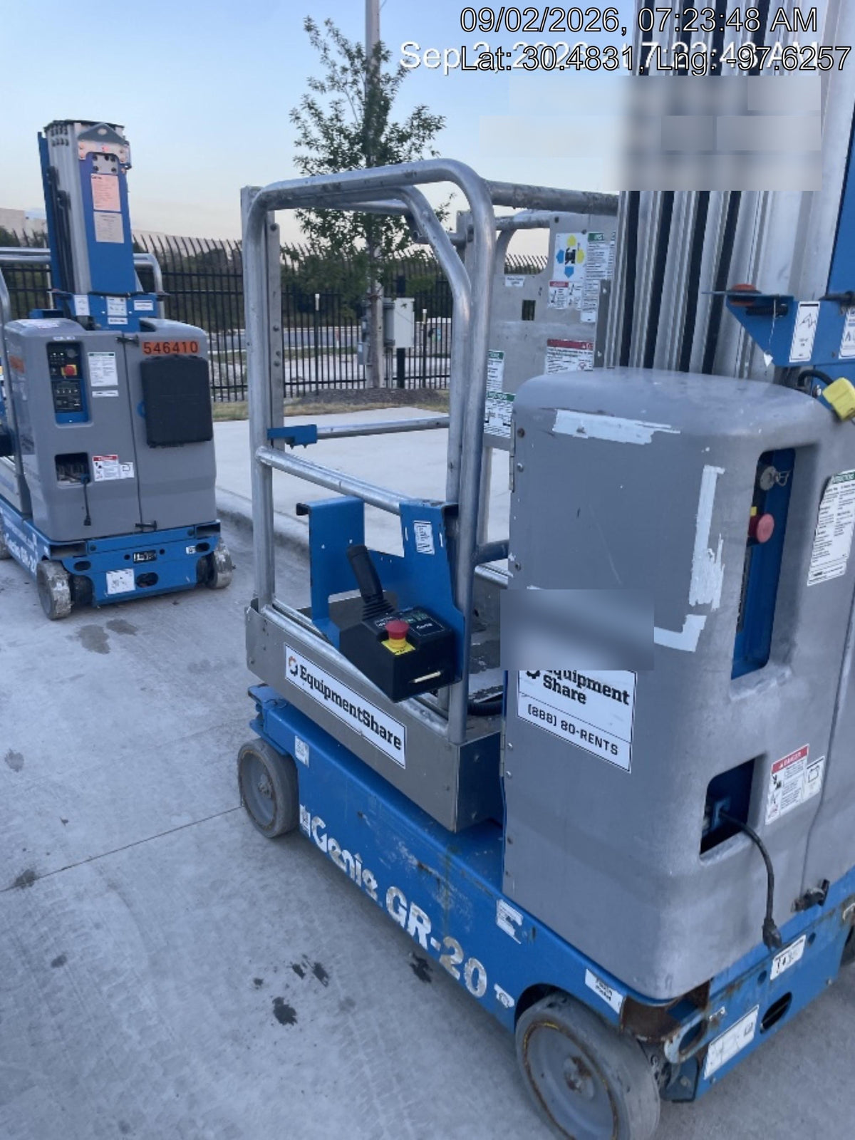 2020 GENIE GR-20