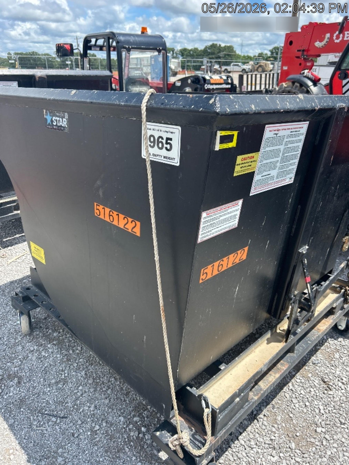 2025 STAR INDUSTRIES M-1820 - Self-Dump Hopper