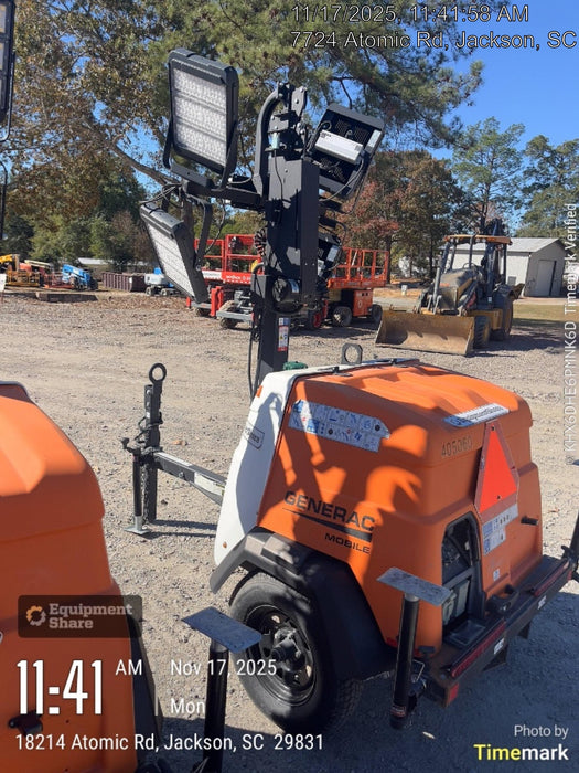 2024 Generac MLT6SKDS-STD4 ELEC WINCH Diesel, Electric Winch Mast, Powerzone Controller, (4) 320W LED Lights, 4kW Generator, 39.9 Gal Fuel Tank, 2" Ball, T3