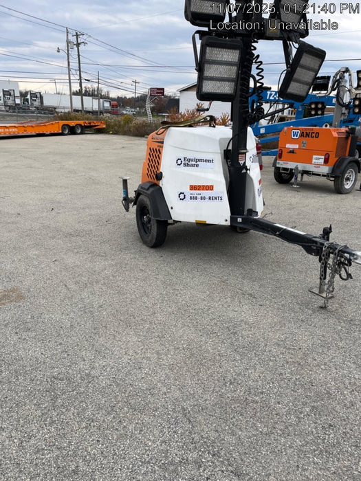 2023 Generac MLT2 Diesel, Flex Switch 120V Input, Powerzone Controller, 
(4) 320W LED Lights, 4kW Generator, 39.9 Gal Fuel Tank, 2" Ball, T3