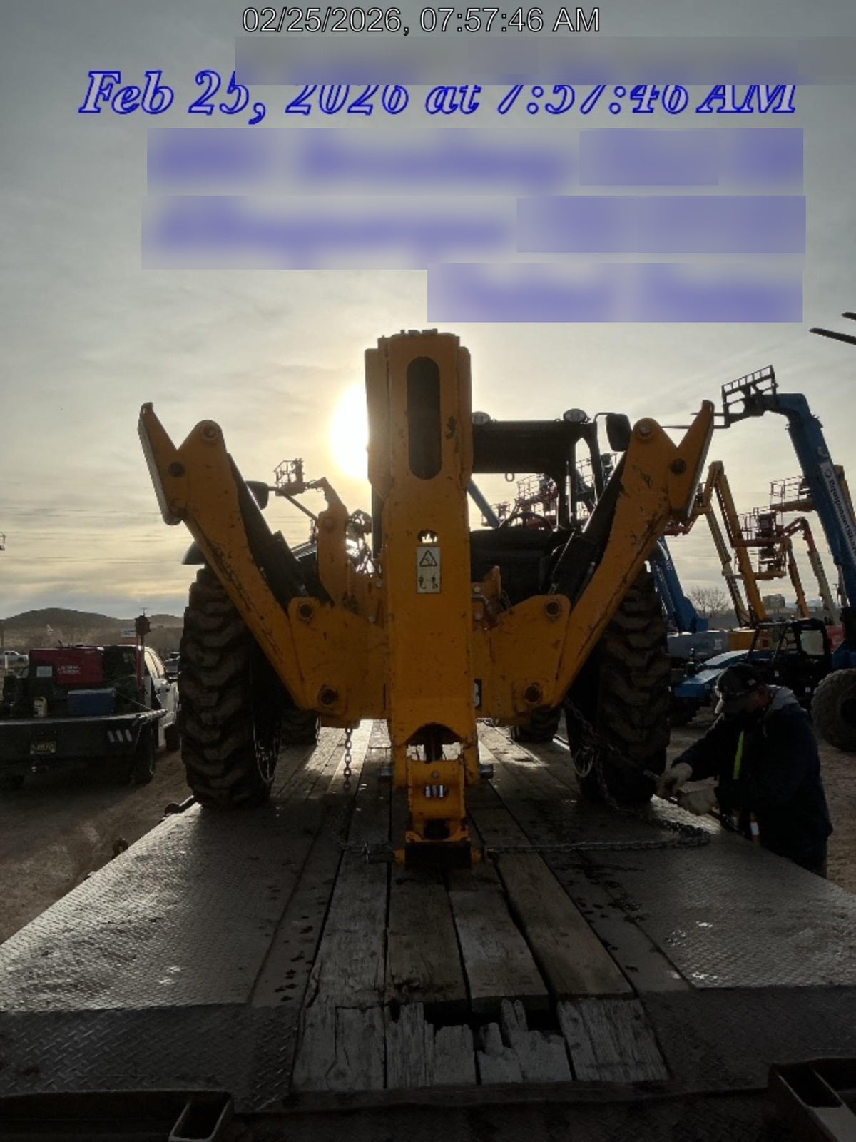 2020 JCB 512-56 Canopy, 74 HP, Solid Tires, STD Worklight, Beacon, Aux Hydraulics, Lifting Eye, Backup Alarm w/72" Carriage, 60" Forks