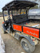 2022 Kubota RTV-X1140W-H Plastic Canopy, Windshield Acrylic Clear, LED Strobe Light, Wire Harness Kit, Back up Alarm