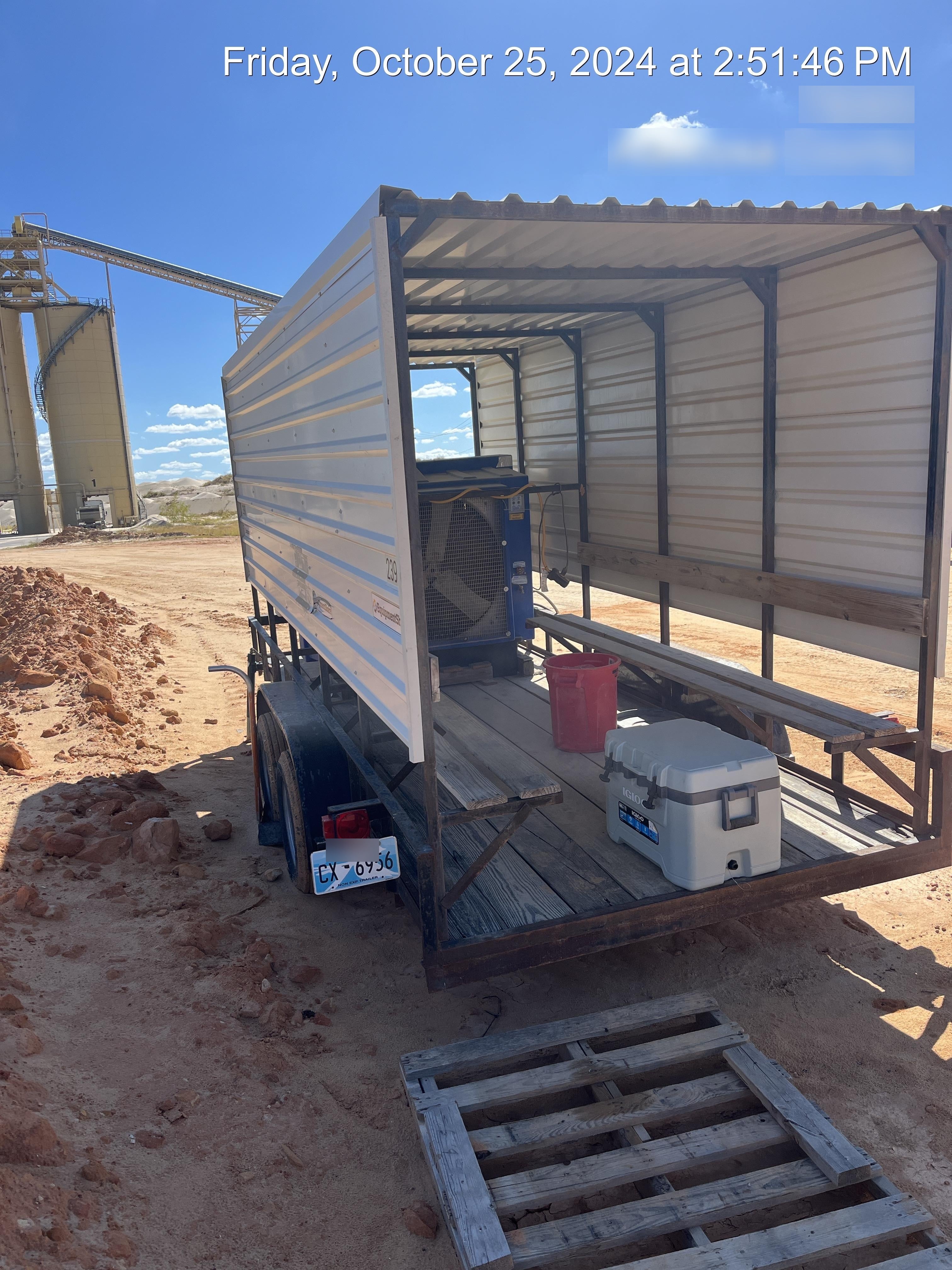 2019 CENTEX Cooling Trailer