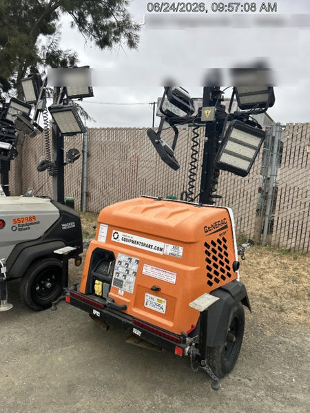 2023 Generac MLT2 Diesel, Flex Switch 120V Input, Powerzone Controller, (4) 320W LED Lights, 4kW Generator, 39.9 Gal Fuel Tank, 2" Ball, T3