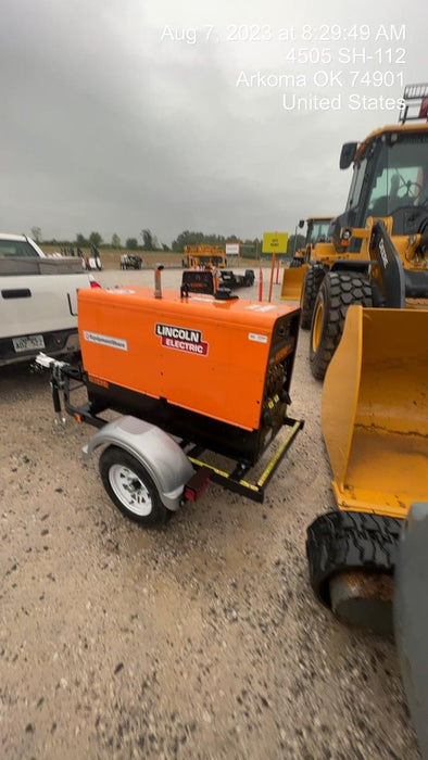 2023 Lincoln Electric LE400 Kubota V1505, Trlr, Cable Rack, Light Kit, ES Decals, T3