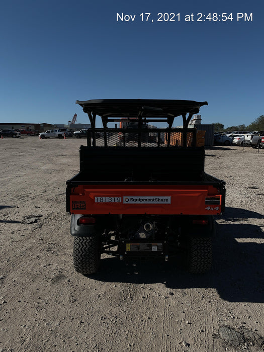 2022 Kubota RTV-X1140W-H Plastic Canopy, Windshield Acrylic Clear, LED Strobe Light, Wire Harness Kit, Back up Alarm