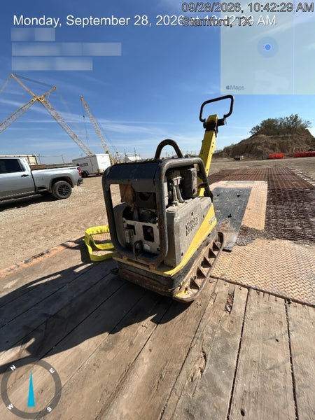 2020 Wacker Neuson DPU4545HEH Reversible Plate Compactor, Diesel