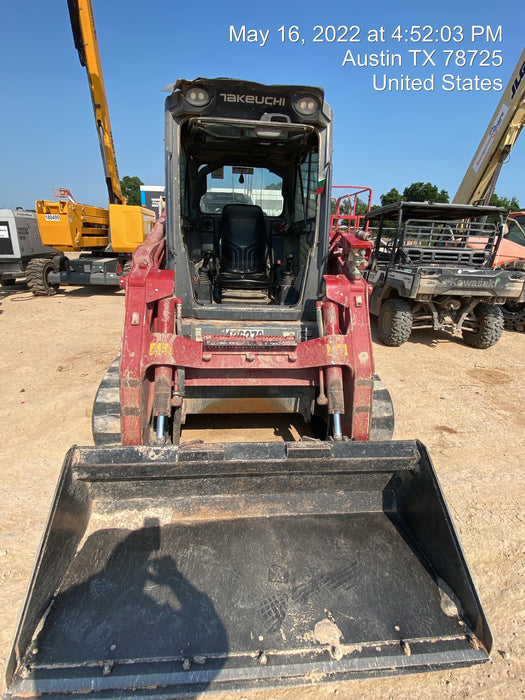2020 Takeuchi TL12R2-CR Cab/Heat/Air, Hydraulic QC