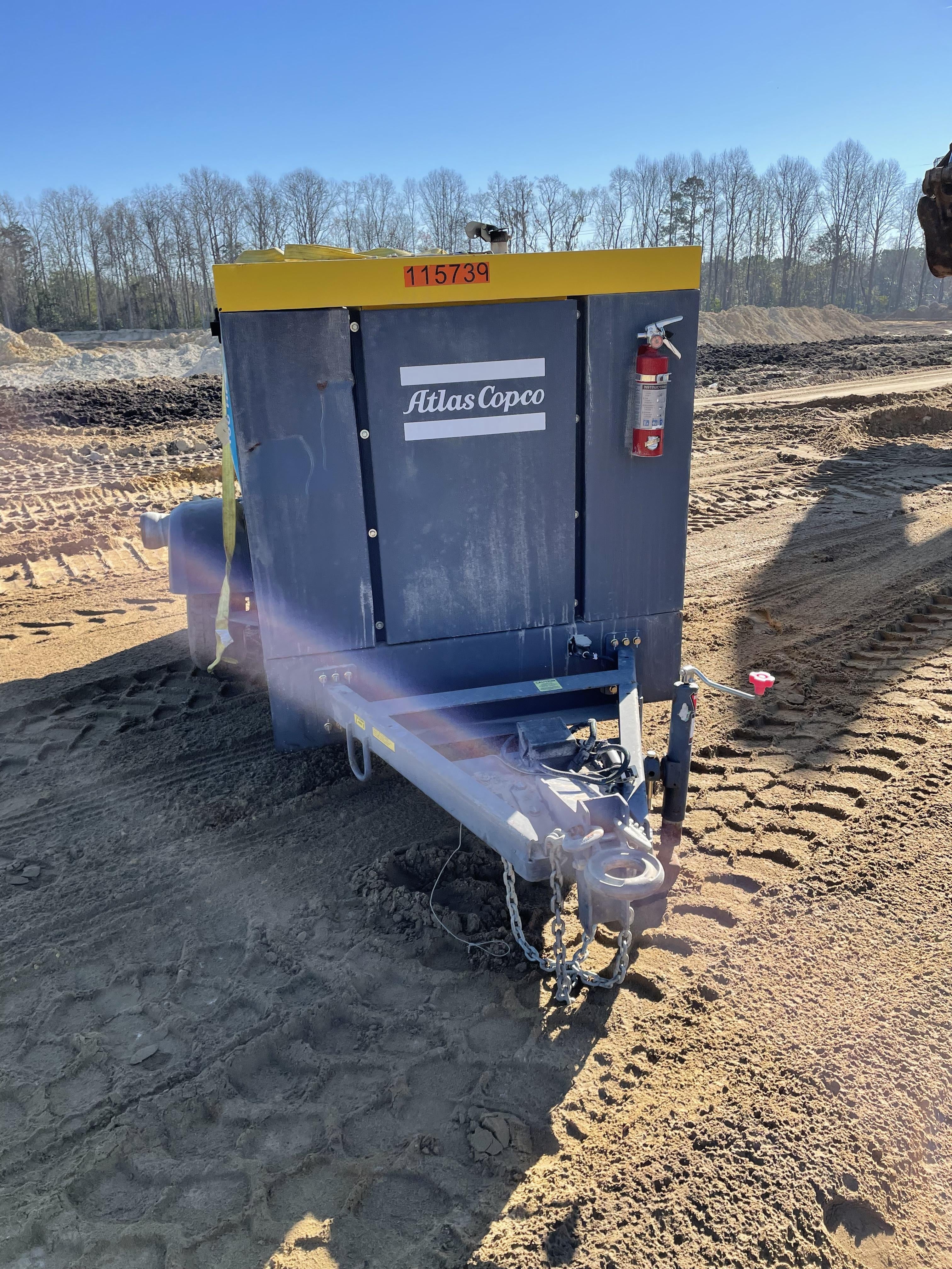 2020 ATLAS COPCO PAS 150 HF CS Enclosed