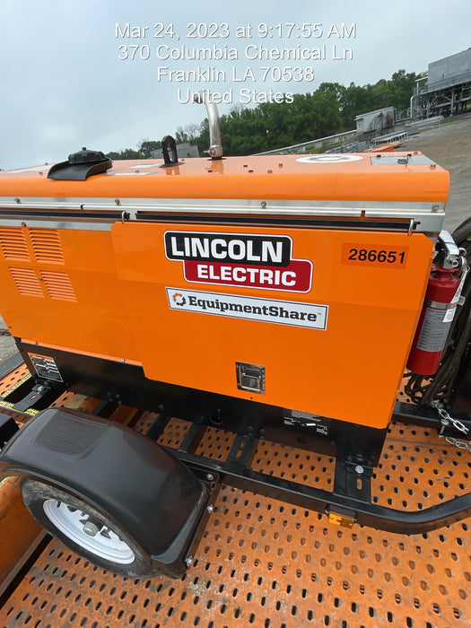 2022 Lincoln Electric LE400 Kubota V1505, Trlr, Cable Rack, Light Kit, ES Decals, T3