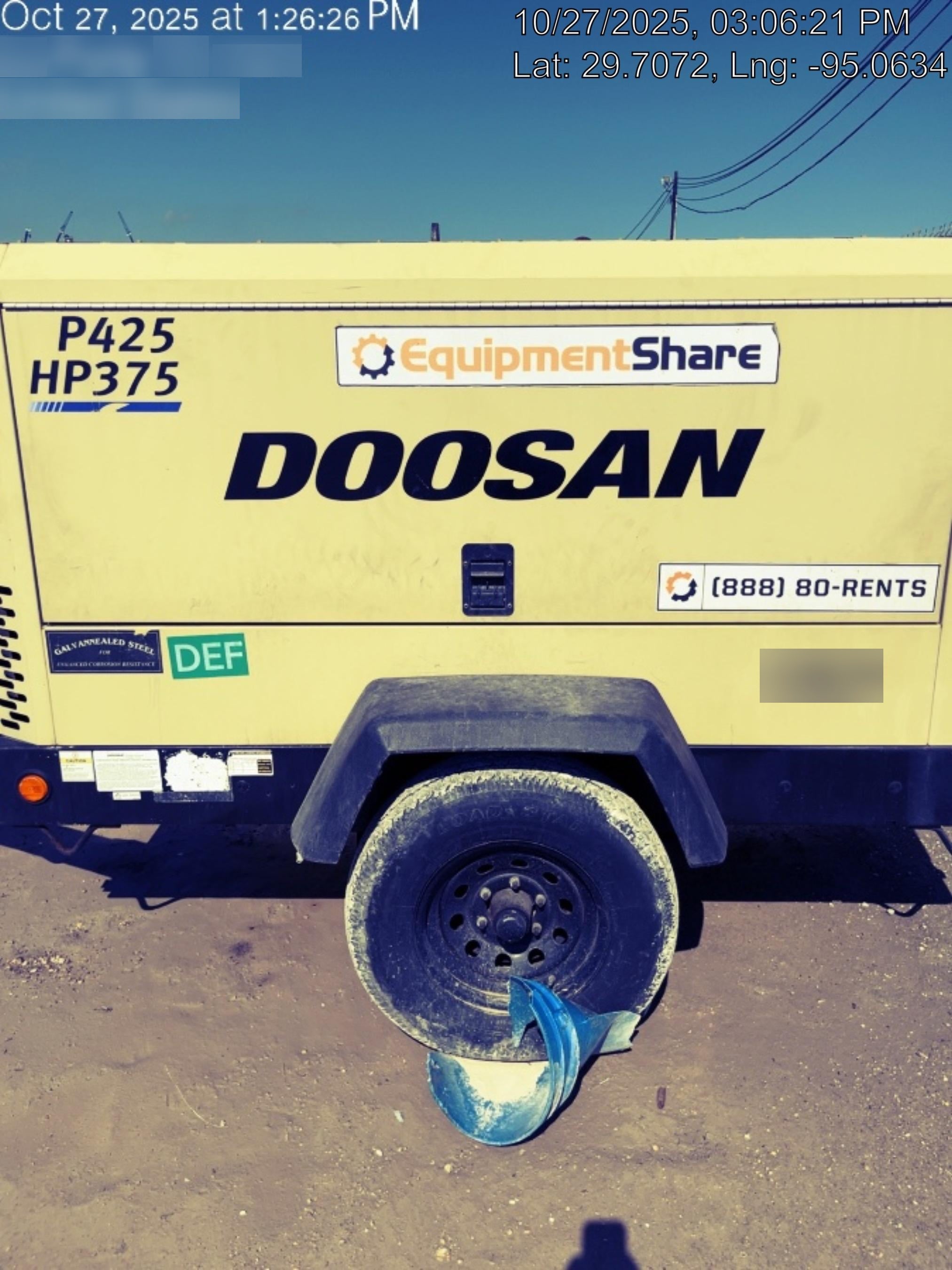 2019 DOOSAN P425/HP375WCU-T4F
