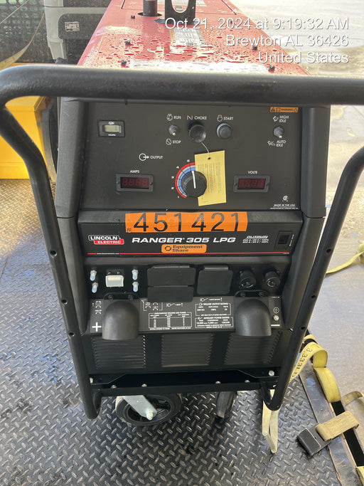 2024 LINCOLN ELECTRIC Ranger 305 LPG