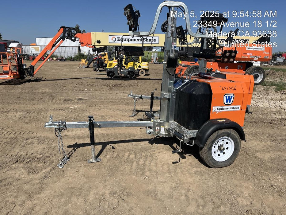 2024 Wanco WLTT-4MM4K Diesel, Deep Sea Controller, Shore Power Plug, Auto Start, (4) 350W LED Floodlights, 4kW Generator, 60 Gal Fuel Tank, 2" Ball, T3