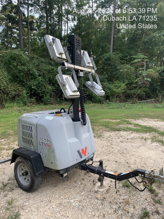 2019 Wacker Neuson LTV6K-LED Standard LED Towable Light Tower w/None