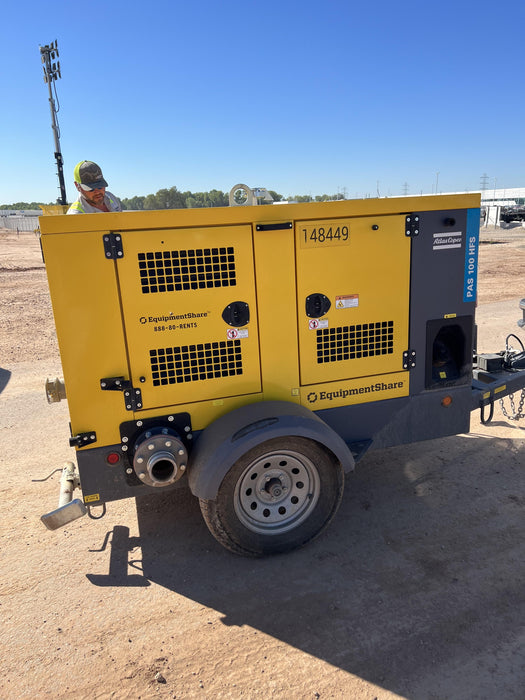 2021 ATLAS COPCO PAS 100 HF CS Enclosed