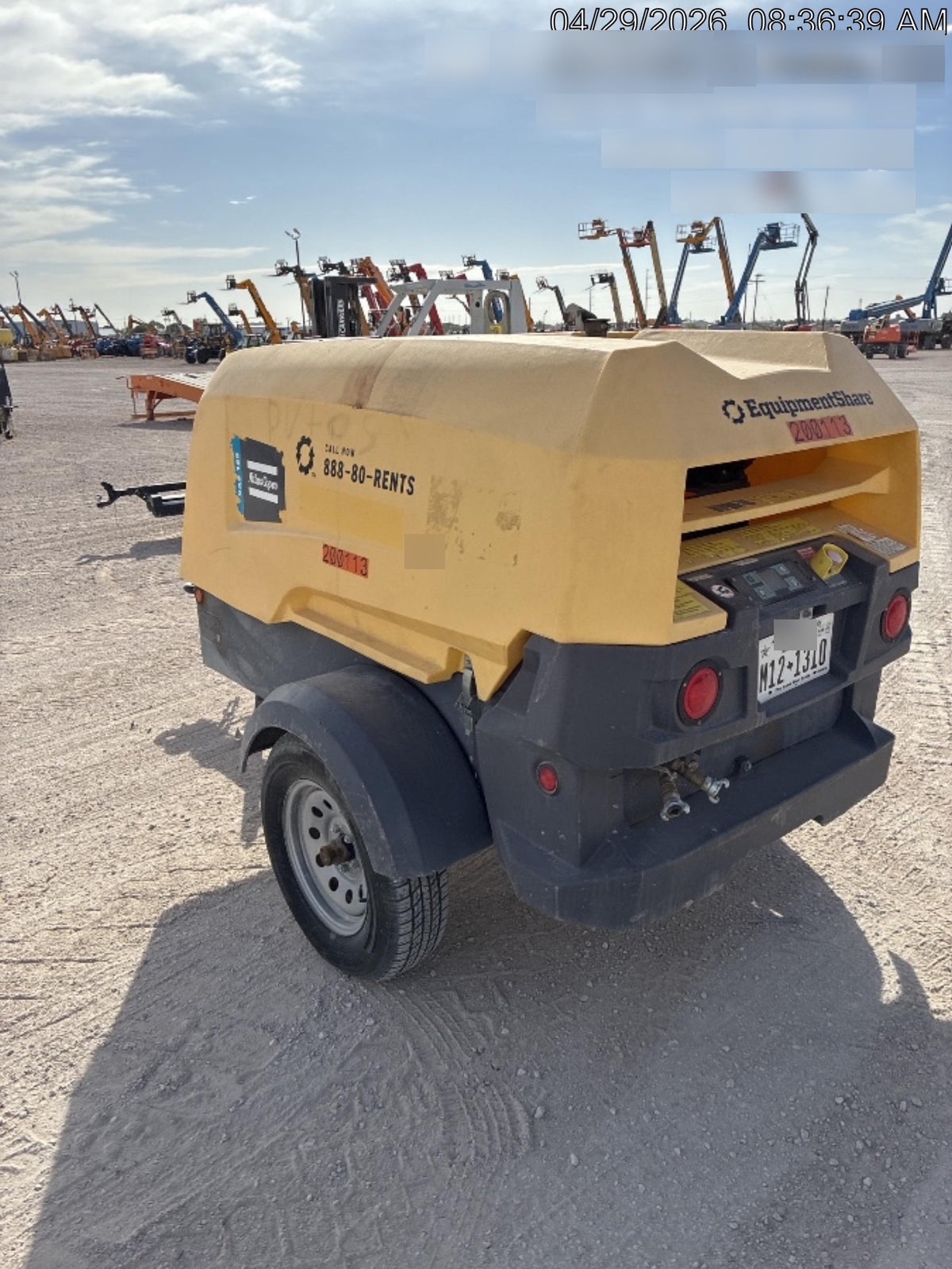 2022 ATLAS COPCO XAS188 CWK