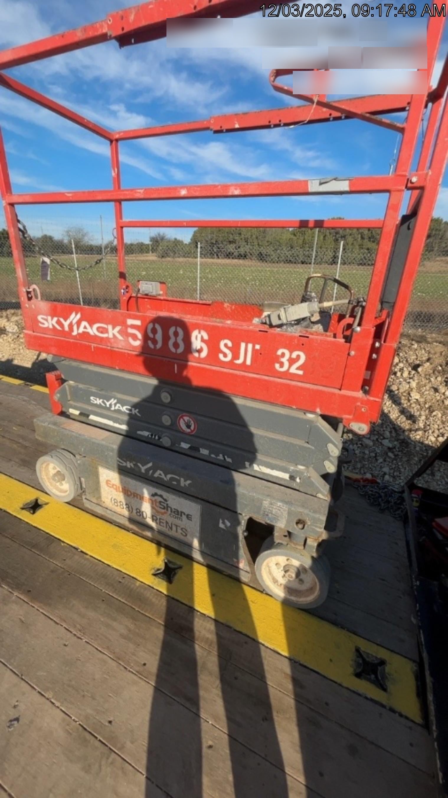 2017 Skyjack SJIII-3219 Skyjack SJ3219, Trojan Battery Set, Extended Warranty 5yr/5k hr
