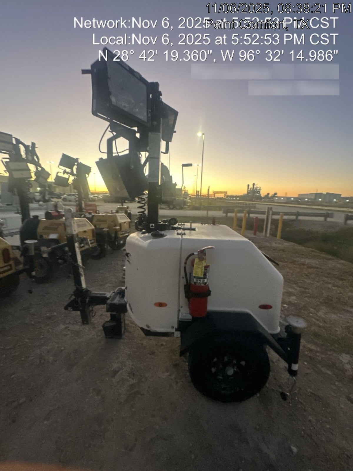 2020 Genie RL4 6kW Light Plant - Metal Halide