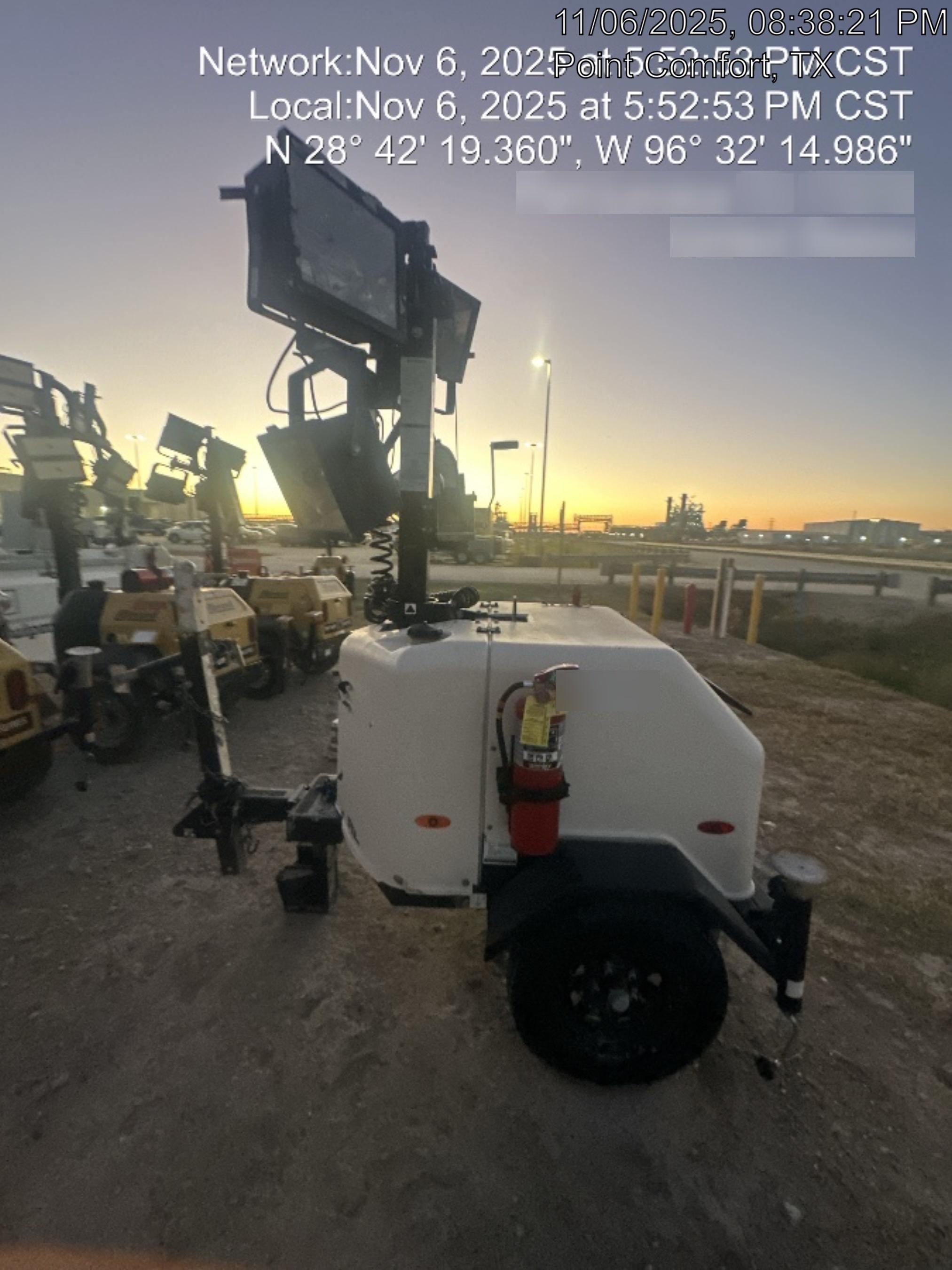2020 Genie RL4 6kW Light Plant - Metal Halide