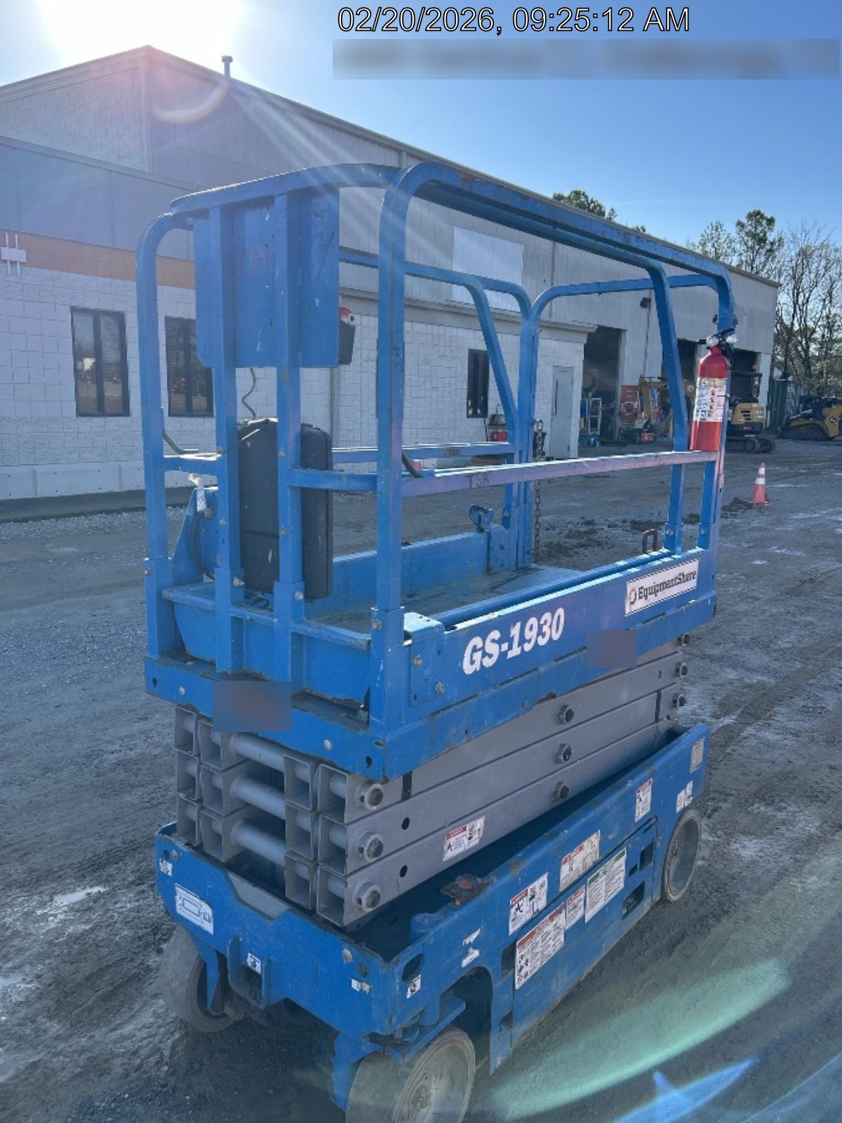 2019 Genie GS-1930 Fixed Rails with Chain Entry