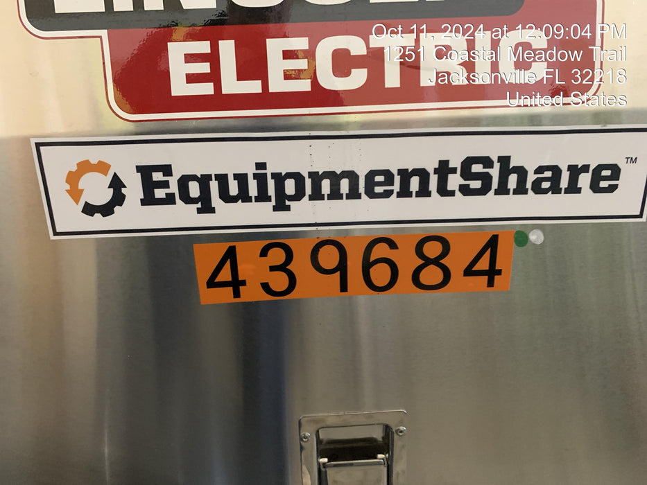 2024 Lincoln Electric LE400 Kubota V1505, Trlr, Cable Rack, Light Kit, ES Decals, T3