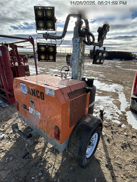 2024 Wanco WLTT-4MM4K Diesel, Deep Sea Controller, Shore Power Plug, Auto Start, (4) 350W LED Floodlights, 4kW Generator, 60 Gal Fuel Tank, 2" Ball, T3