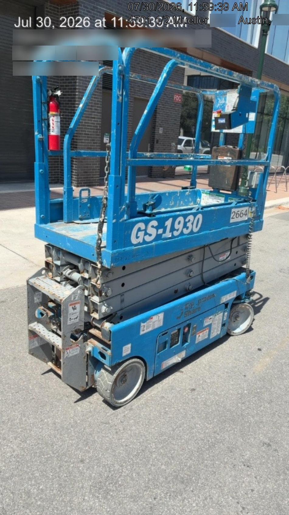 2017 Genie GS-1930 Genie GS-1930 Scissor Lift