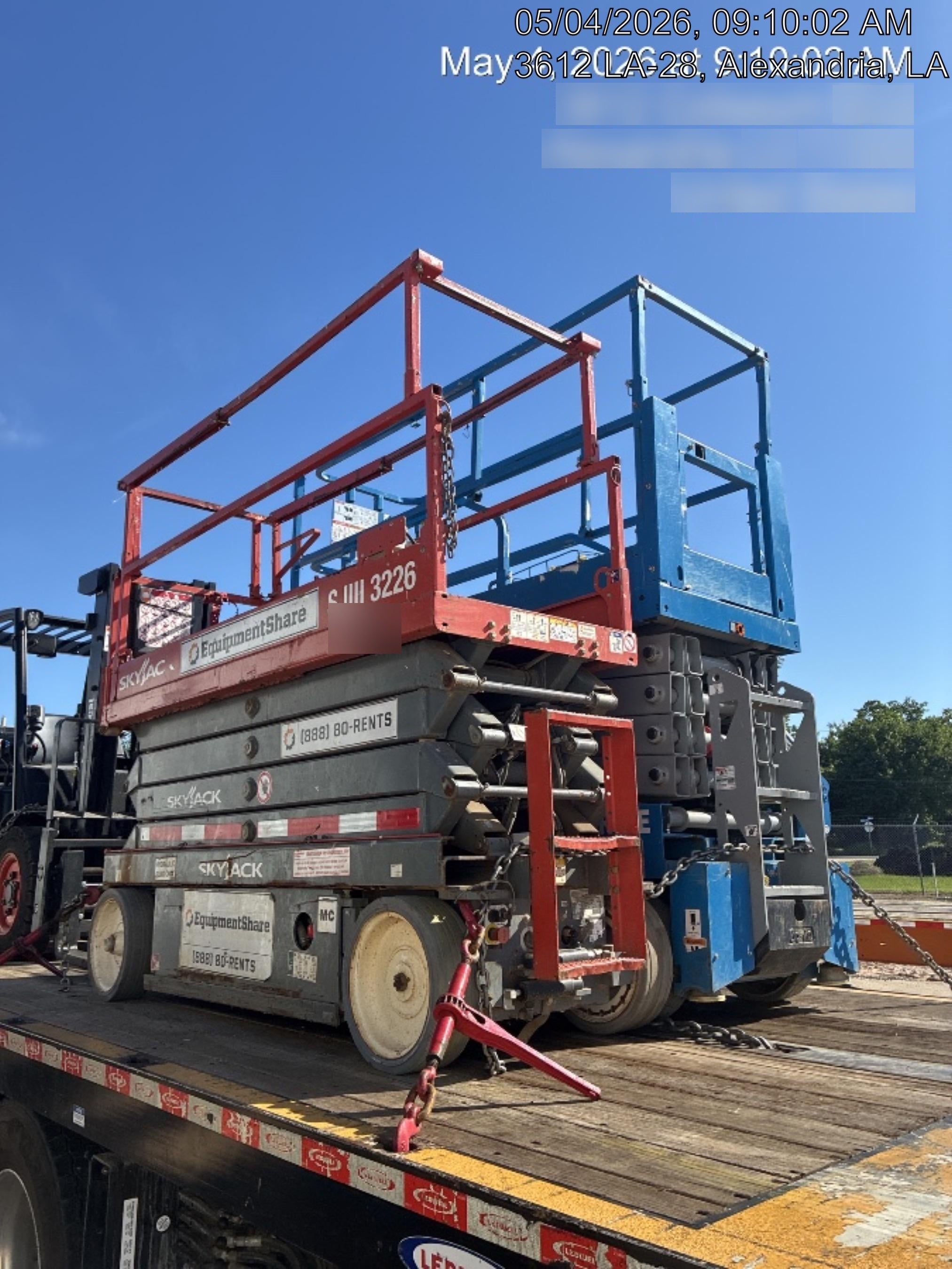 2019 Skyjack SJIII-3226 Standard Options