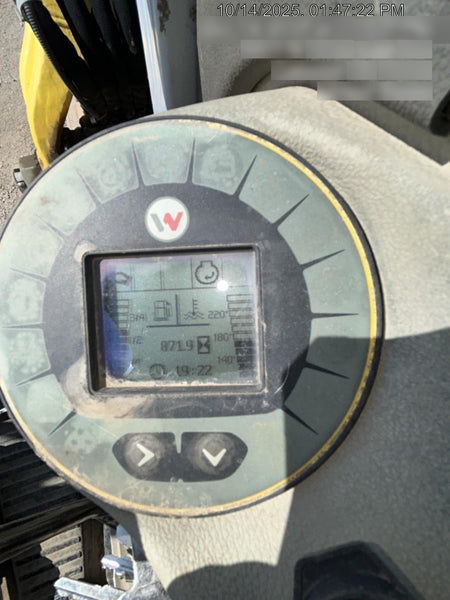 Wacker Neuson EZ53 Open ROPS, Rubber Tracks, Long Dipperstick, T4, Bucket