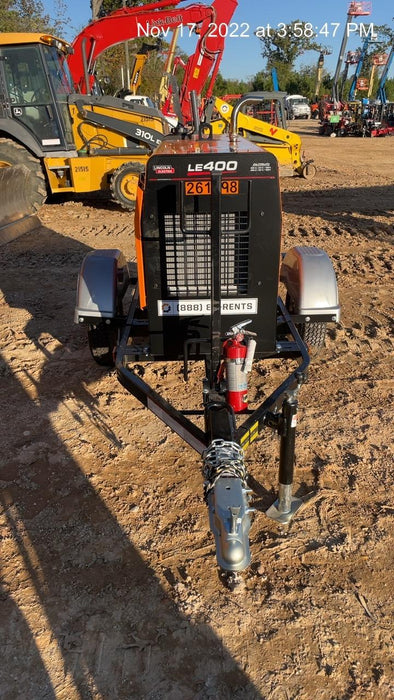 2022 Lincoln Electric LE400 Kubota V1505, Trlr, Cable Rack, Light Kit, ES Decals, T3