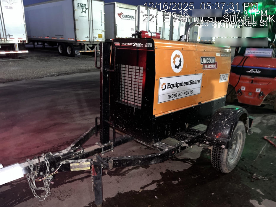 2021 Lincoln Electric Vantage 322 VANTAGE 322 READY-PAK 3