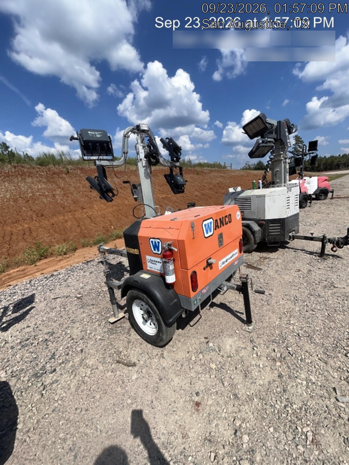 2024 Wanco WLTT-4MM4K Diesel, Deep Sea Controller, Shore Power Plug, Auto Start, (4) 350W LED Floodlights, 4kW Generator, 60 Gal Fuel Tank, 2" Ball, T3