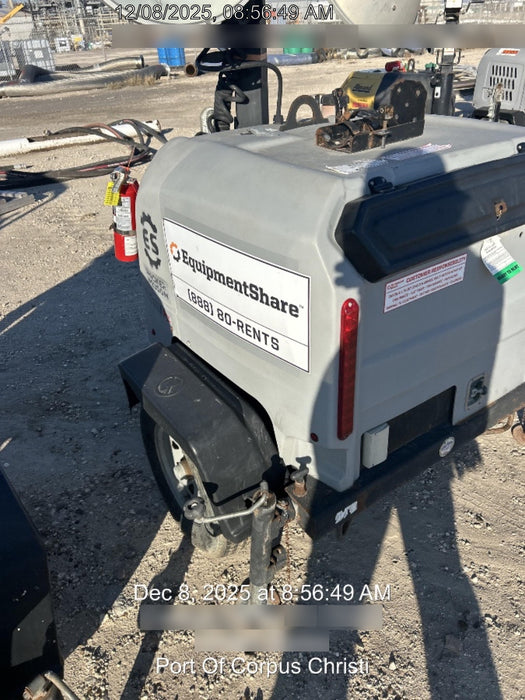 2018 Wacker Neuson LTV6L-MH Wacker Neuson LTV6L Mobile Light Tower w/Fuel Level Sensor Installed